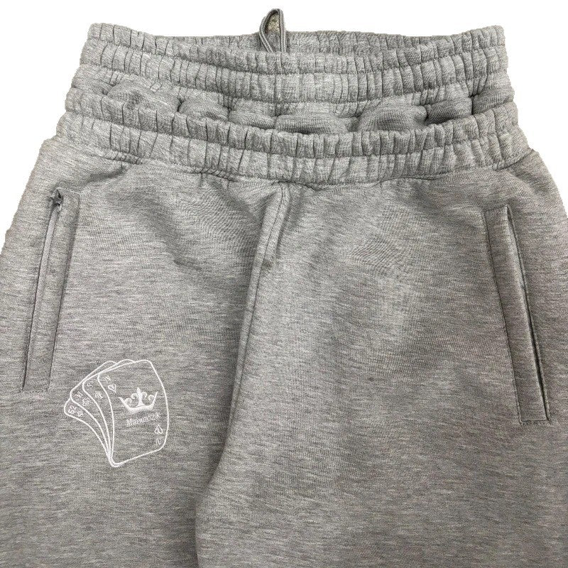 Streetwear Hip-hop Embroidered Sporty Loose Straight Leg Double Waistband Casual Pants for Men