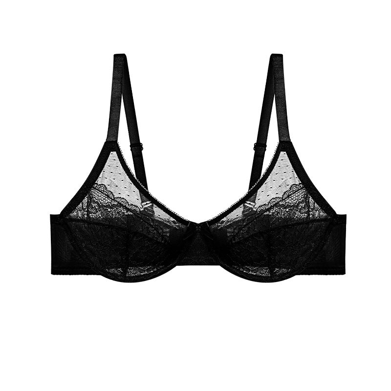 Ultra-thin Lace Bra Large Size Sexy Underwear for Women