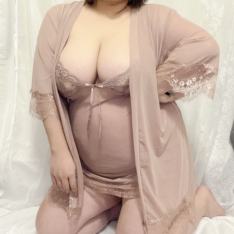 Sexy pajamas home suspender set nightgown