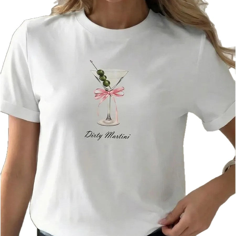 Loose round neck top
