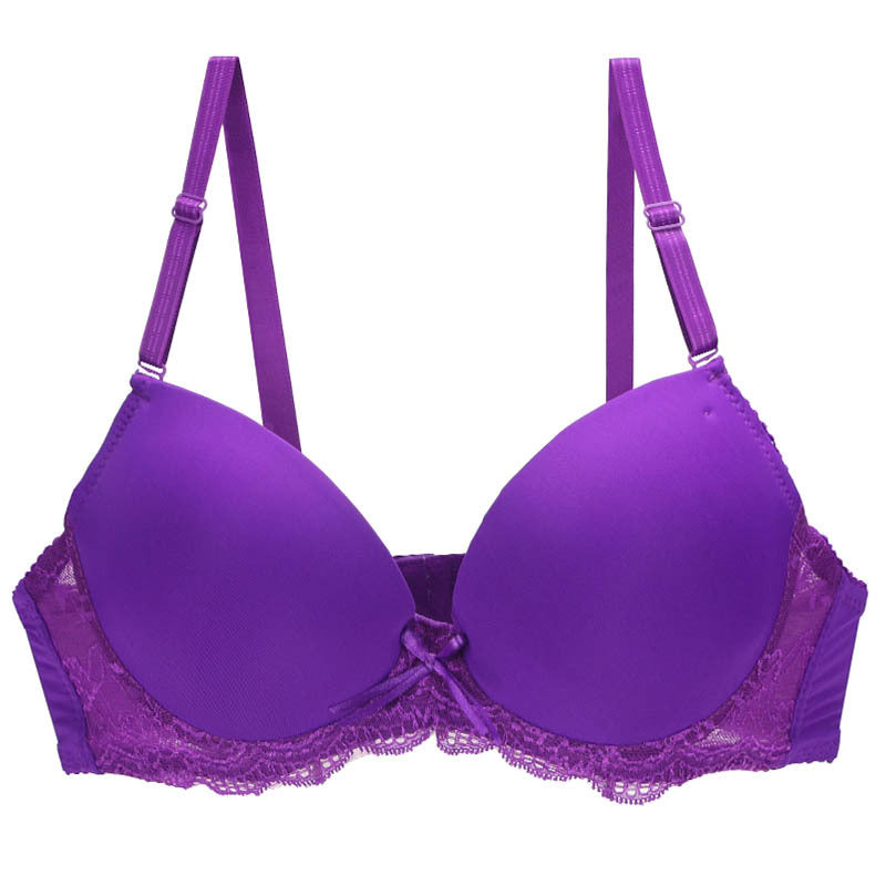 Large Size Smooth Seamless Bra for Women, Slimming Big Bust, Reduces Side Fat, Anti-Sagging, Thin Padded, Shaping and Supporting Underwire Bra