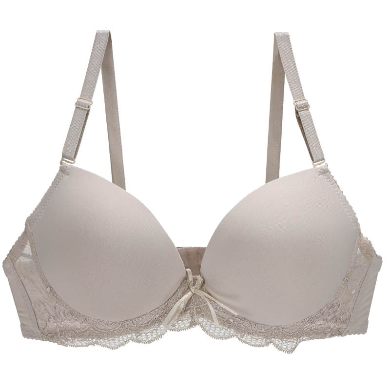 Large Size Smooth Seamless Bra for Women, Slimming Big Bust, Reduces Side Fat, Anti-Sagging, Thin Padded, Shaping and Supporting Underwire Bra